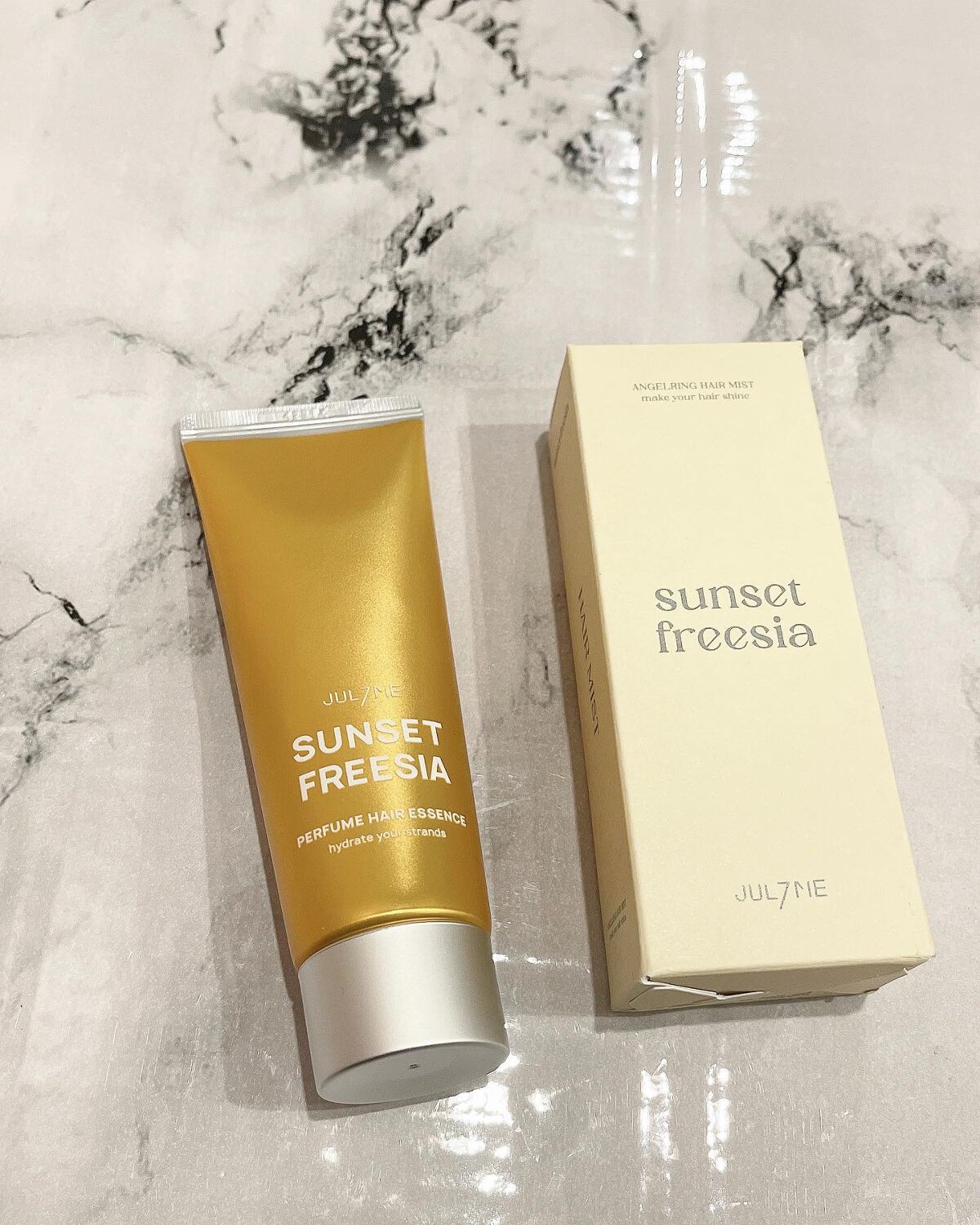 エンジェリングヘアミスト サンセットフリージア/JUL7ME/ヘアミストを使ったクチコミ（1枚目）