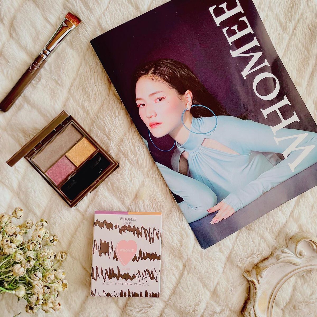 フーミー マルチアイブロウパウダー/WHOMEE/パウダーアイブロウを使ったクチコミ（1枚目）