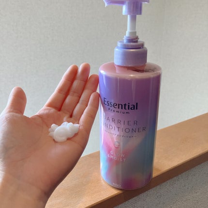 エッセンシャル プレミアム うるおいバリアシャンプー/コンディショナー グロウ&モイスト/エッセンシャル/市販シャンプーを使ったクチコミ(3枚目)