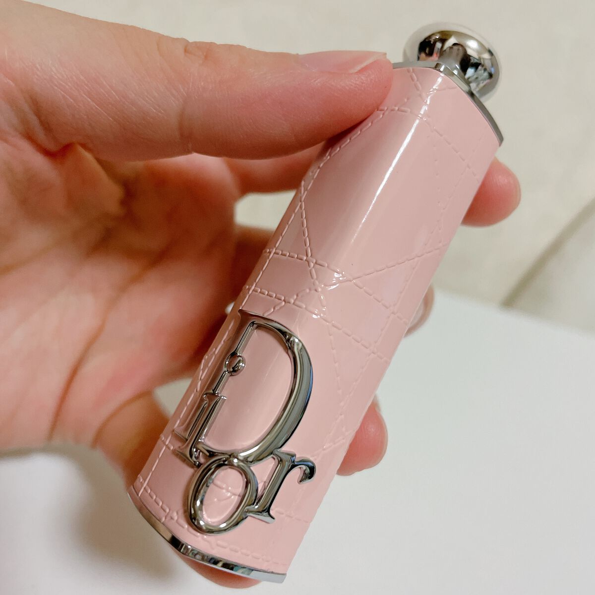 【旧】ディオールアディクトリップスティック(ケース) ピンク カナージュ/Dior/その他化粧小物を使ったクチコミ（1枚目）