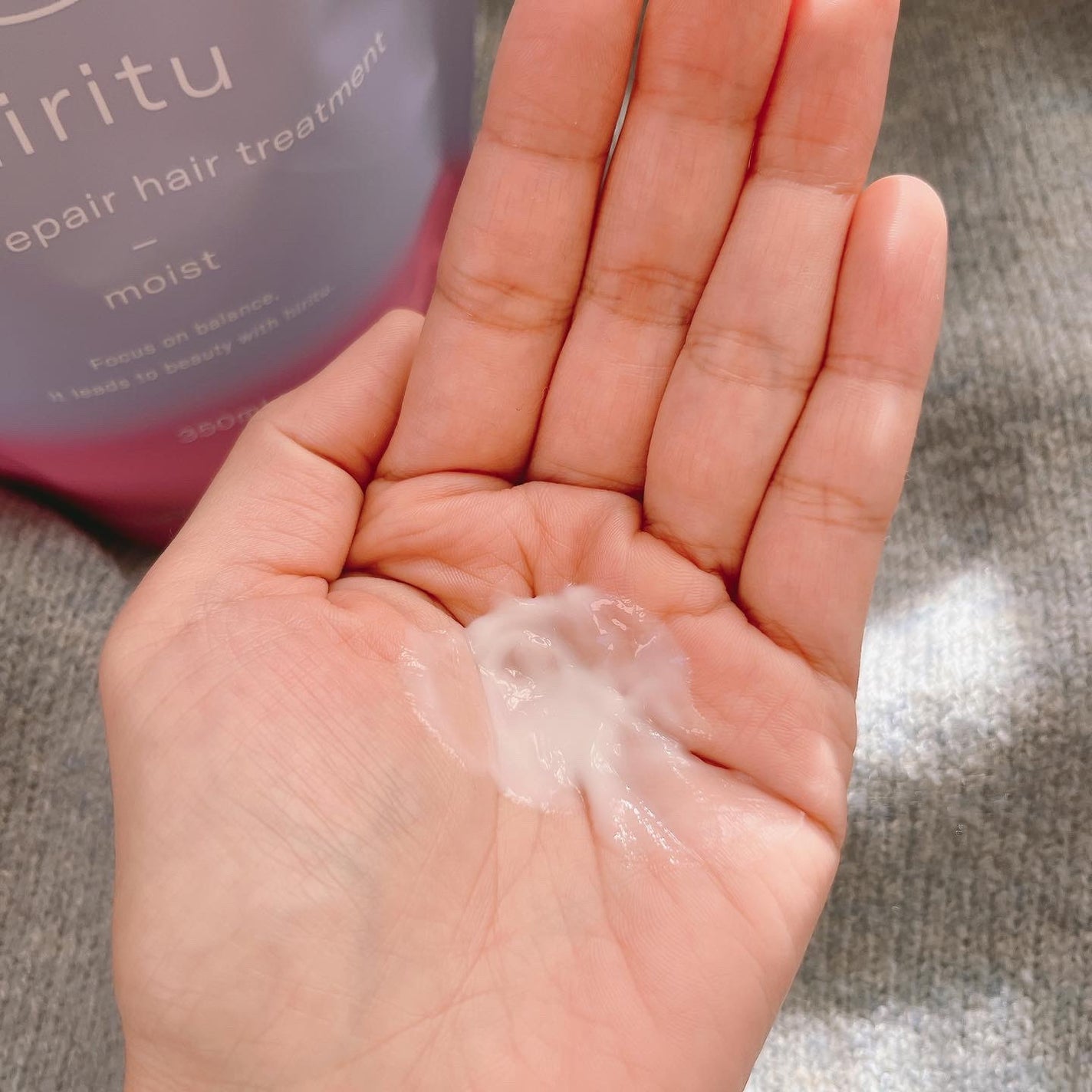 バランスリペア シャンプー/ヘアトリートメント モイスト/hiritu/市販シャンプーを使ったクチコミ(4枚目)