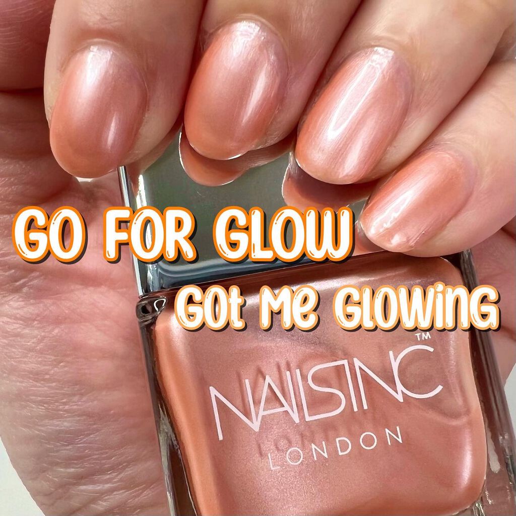 ゴー フォー グロー ネイルポリッシュ/nails inc./マニキュアを使ったクチコミ（1枚目）