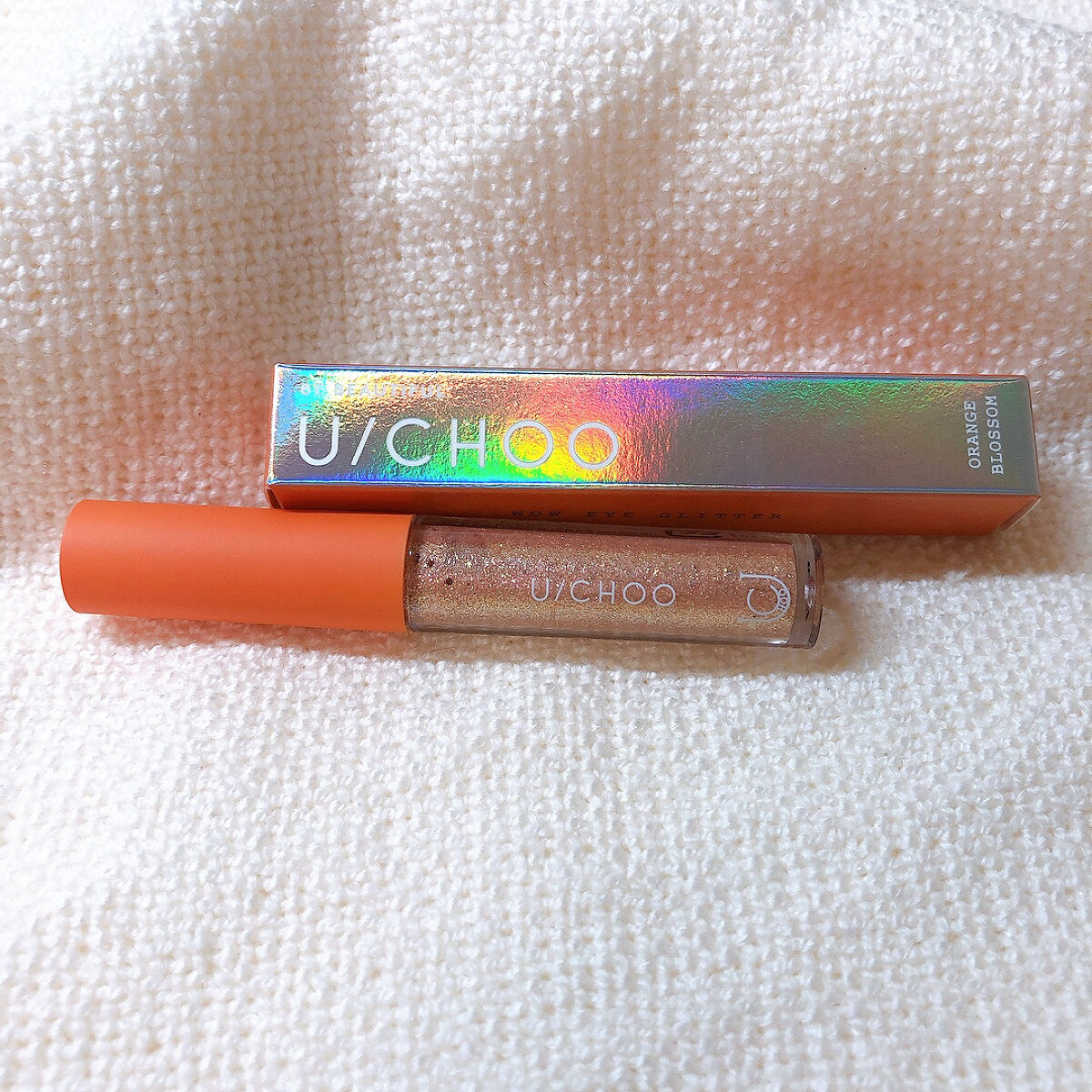  ワオ アイ グリッター オレンジブロッサム(ORANGE BLOSSOM)/U/CHOO/グリッターを使ったクチコミ（1枚目）
