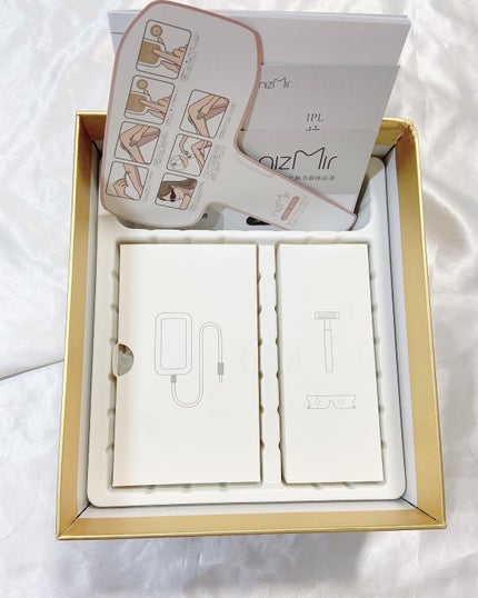 サファイヤIPL光脱毛器/NiZmir/家庭用脱毛器を使ったクチコミ(4枚目)