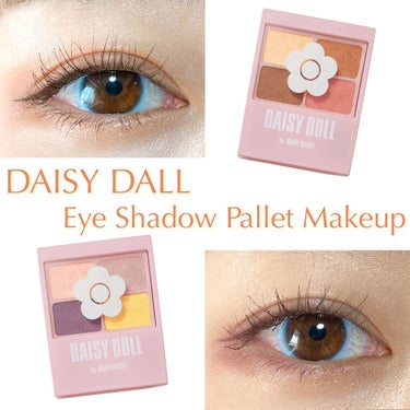 デイジードール アイカラー パレット P-01 オーキッドパープル/DAISY DOLL by MARY QUANT/パウダーアイシャドウを使ったクチコミ（1枚目）