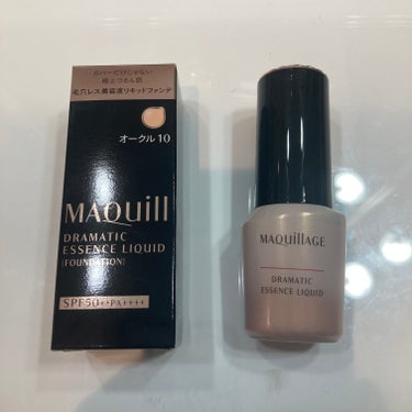 「マキアージュ」さまから商品提供をいただきました
Maquillage
ドラマティックエッセンスリキッド
 SPF50＋/PA＋＋＋＋  全５色  25㎖ ¥3,520

下地なしでも使えて、ちょっとし