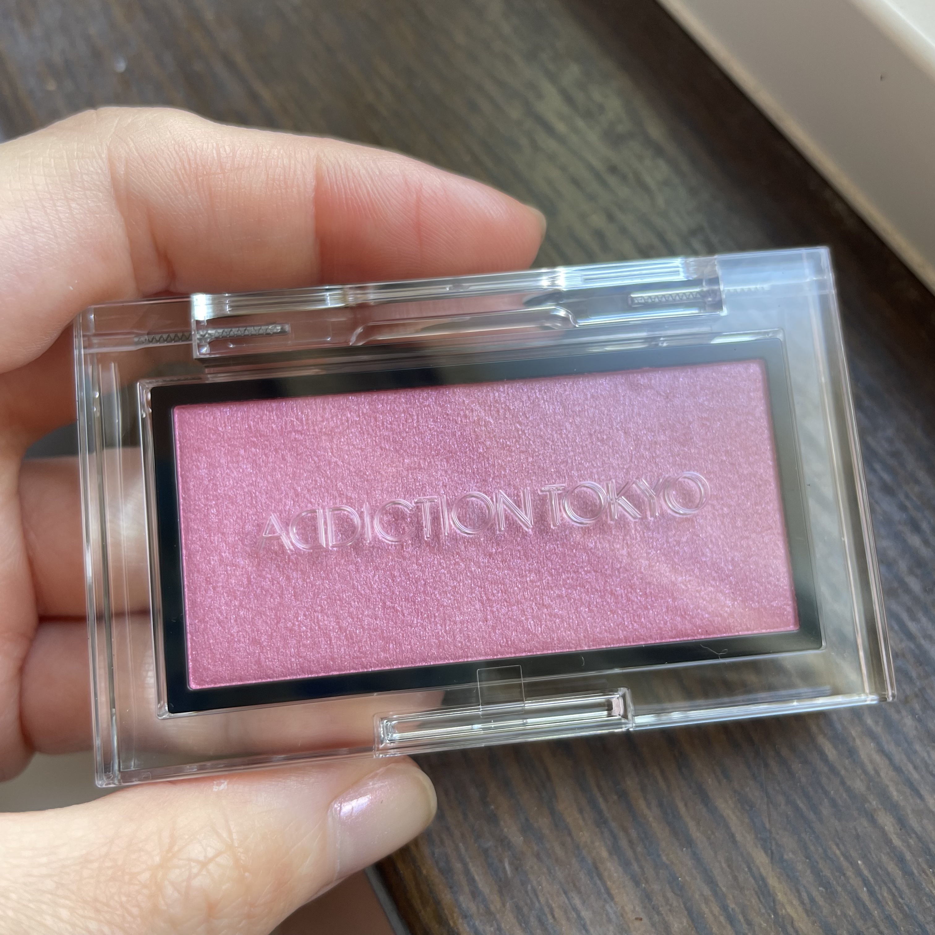 アディクション ザ ブラッシュ パール 007P Sky Flower/ADDICTION/パウダーチークを使ったクチコミ（1枚目）