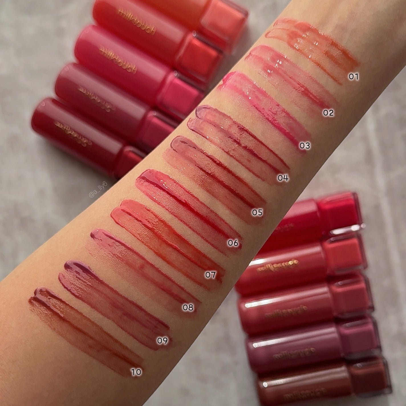 ジェリーフィットティンティッドグロウティント/Milk Touch/リップティントを使ったクチコミ(4枚目)