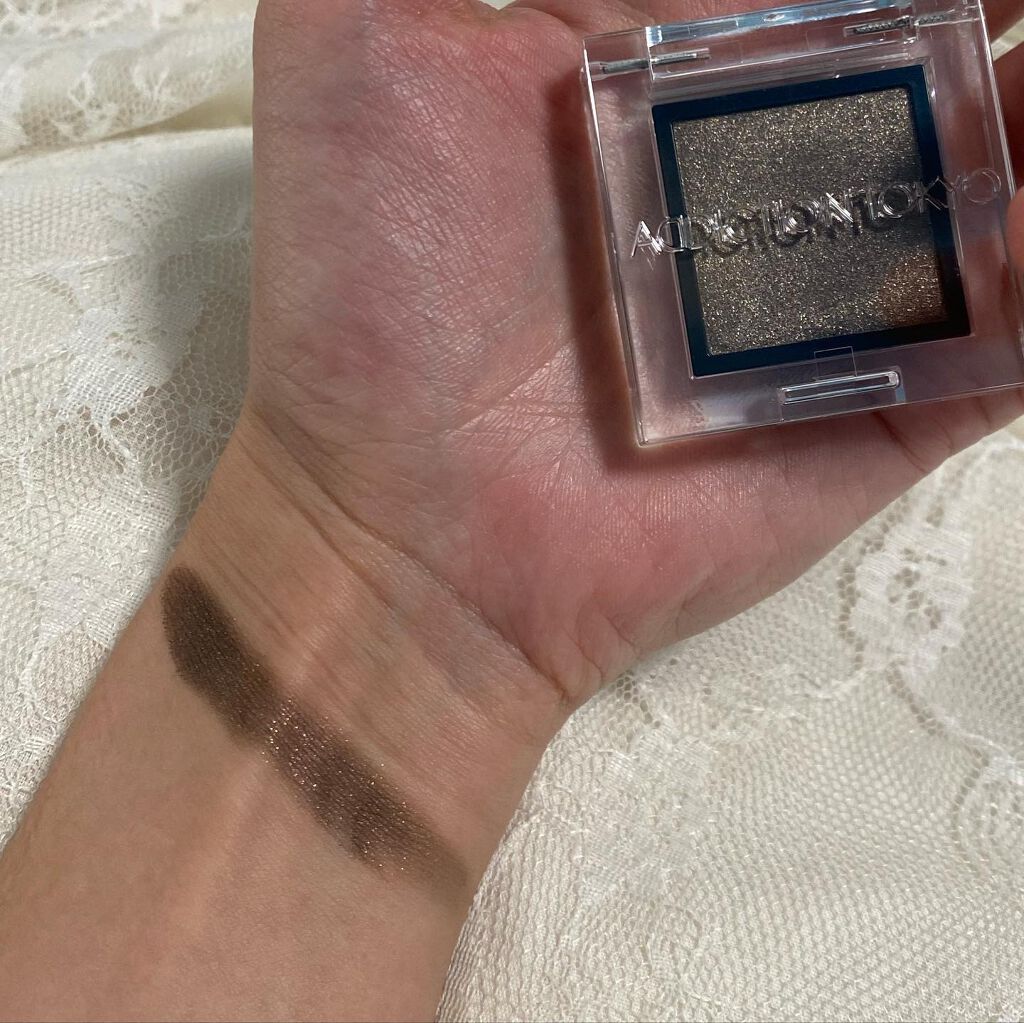 アディクション ザ アイシャドウ パール 028P So Gorgeous/ADDICTION/単色アイシャドウを使ったクチコミ（2枚目）