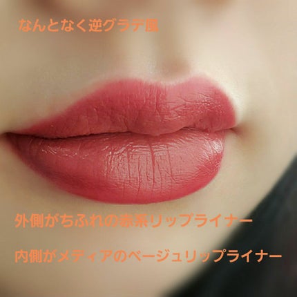 リップ ライナー/ちふれ/リップライナーを使ったクチコミ(2枚目)