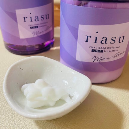 リアス ディープ モイスチャー シカ シャンプー/トリートメント/riasu/市販シャンプーを使ったクチコミ(2枚目)