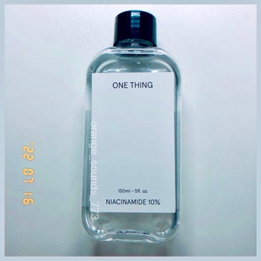 ナイアシンアミド化粧水/ONE THING/化粧水を使ったクチコミ（1枚目）