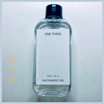 ナイアシンアミド化粧水/ONE THING/化粧水を使ったクチコミ(1枚目)