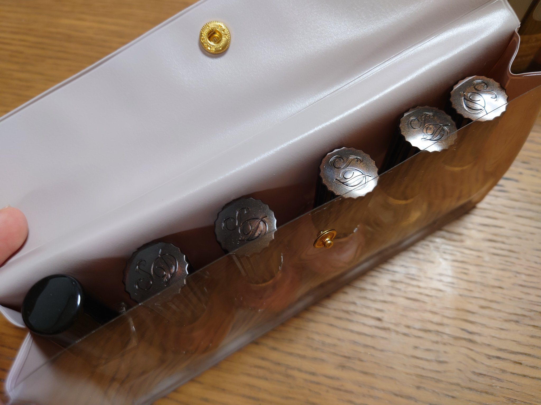 マニキュア整理ケース/DAISO/ネイル用品を使ったクチコミ（3枚目）