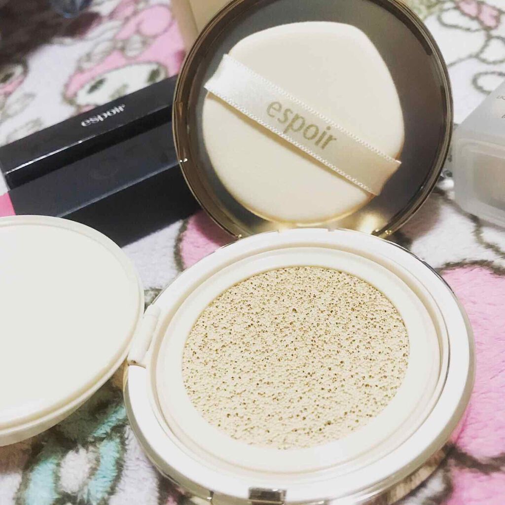 プロテーラービーグロウクッション(オールニュー)/espoir/クッションファンデーションを使ったクチコミ(3枚目)