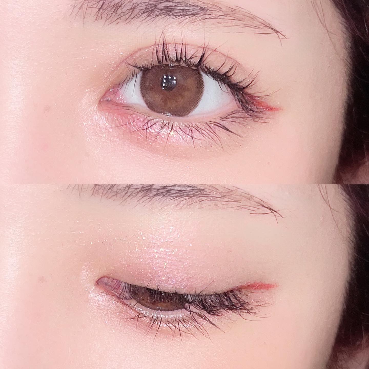 美容液ラメライナー/Borica/リキッドアイライナーを使ったクチコミ（3枚目）