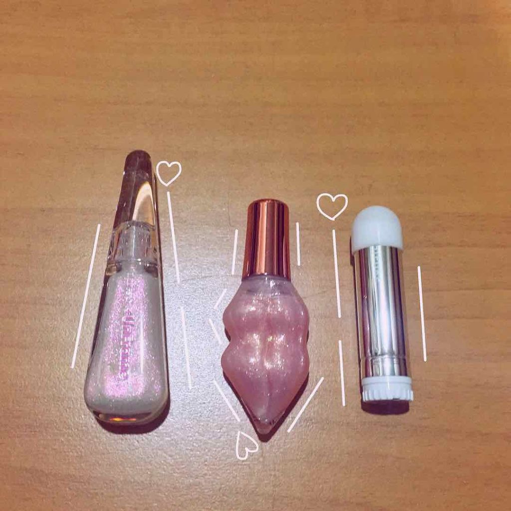 LIP38℃ +UnFrame<ホログラフィック>/UZU BY FLOWFUSHI/リップグロスを使ったクチコミ（1枚目）