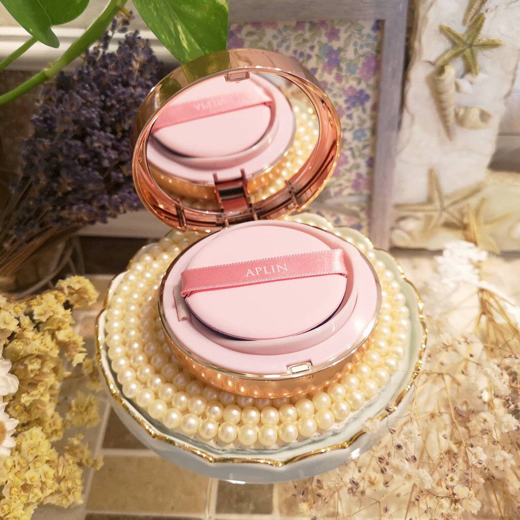 ピンクティーツリーカバークッション/APLIN/クッションファンデーションを使ったクチコミ(2枚目)