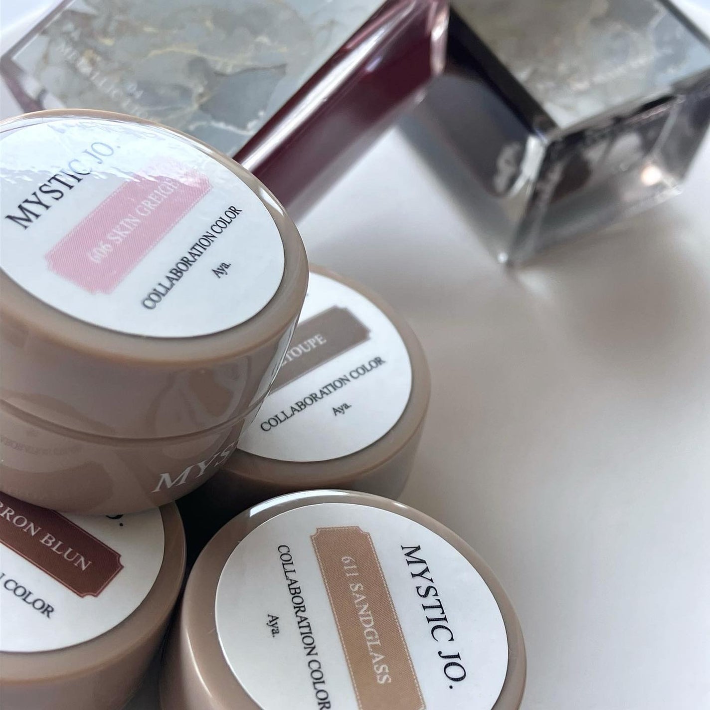 sato 🕊 self nail🫧🤍 on LIPS 「𝖬𝖸𝖲𝖳𝖨𝖢𝖩𝖮.×𝖠𝗒𝖺.𝖼𝗈𝗅𝗅𝖺𝖻𝗈𝗋𝖺𝗍𝗂𝗈𝗇𝖼𝗈𝗅𝗈..」(6枚目)