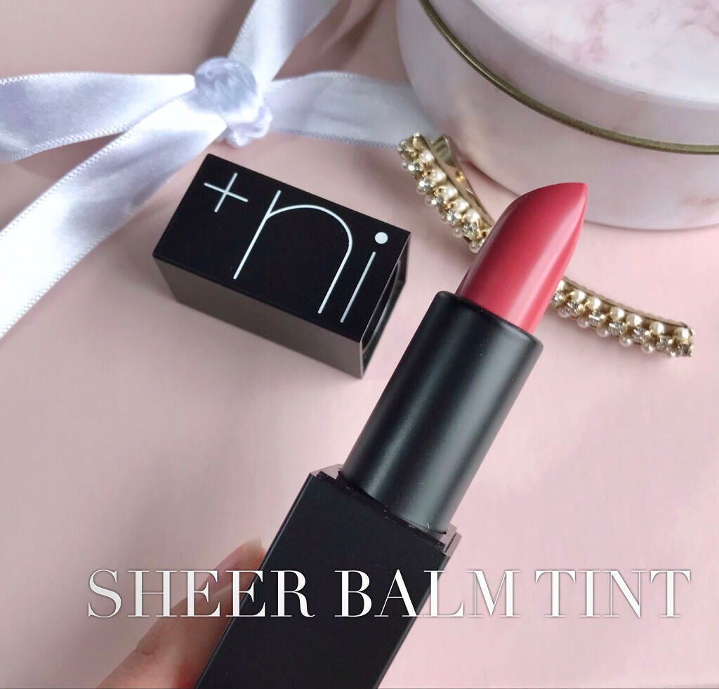 シアーバームティント/+ni/リップティントを使ったクチコミ(1枚目)