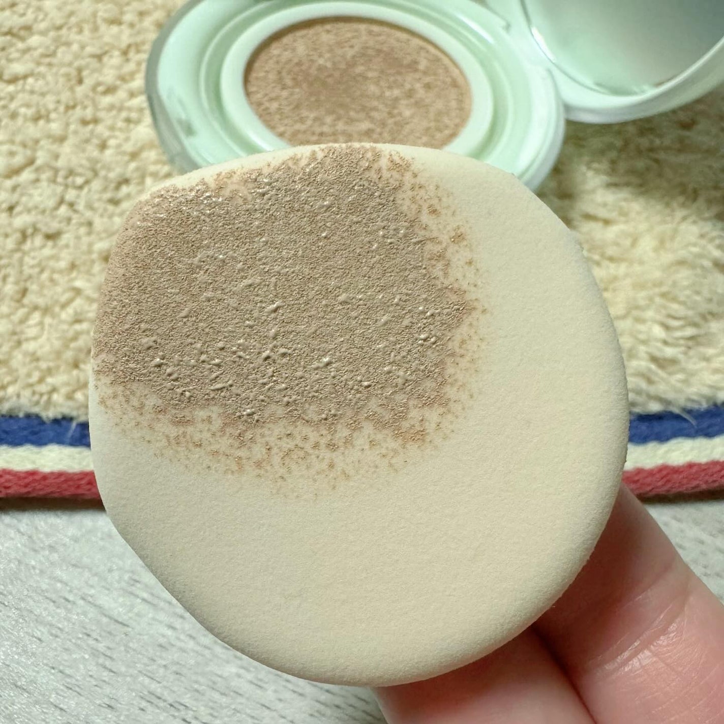 シカ クリア カバー クッション/ブラン/クッションファンデーションを使ったクチコミ(4枚目)