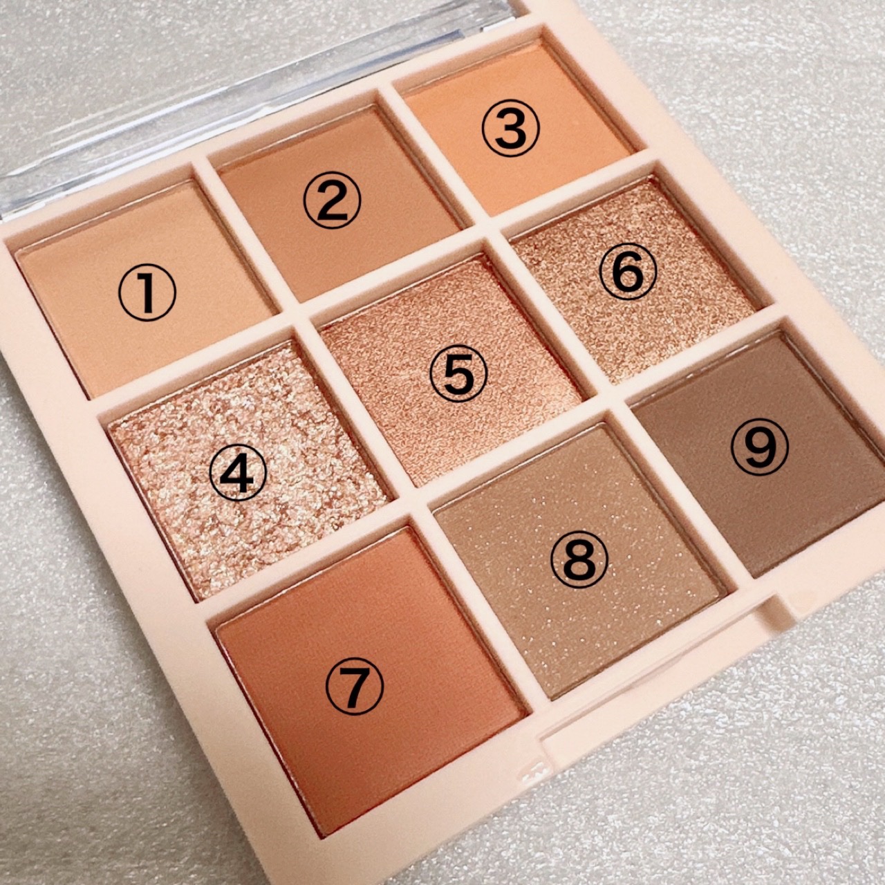 アイシャドウパレット/Kirei&co./アイシャドウパレットを使ったクチコミ（2枚目）