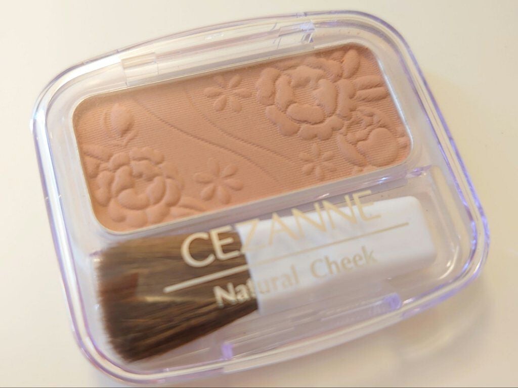 ナチュラル チークN/CEZANNE/パウダーチークを使ったクチコミ(1枚目)