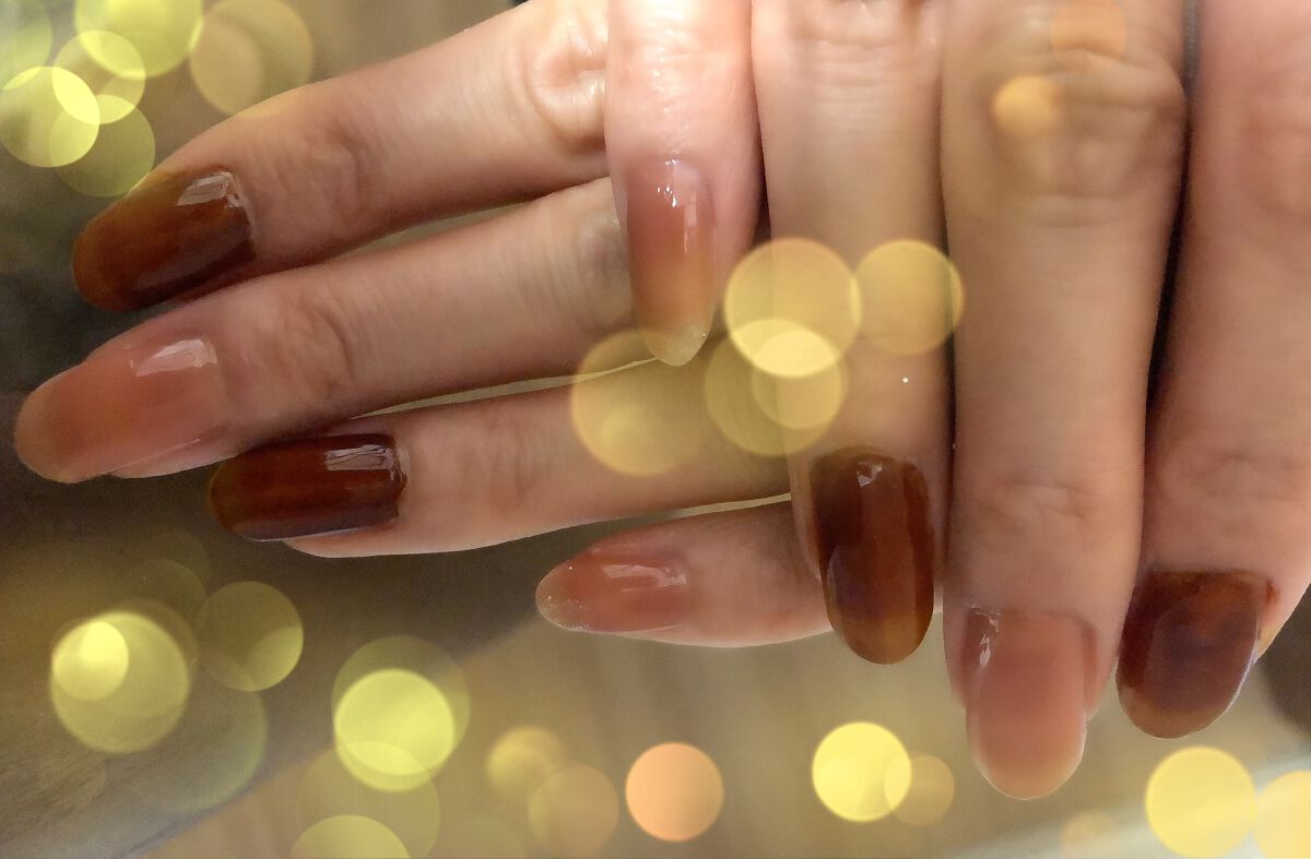 ムードペブルネイル/rom&nd/マニキュアを使ったクチコミ（1枚目）