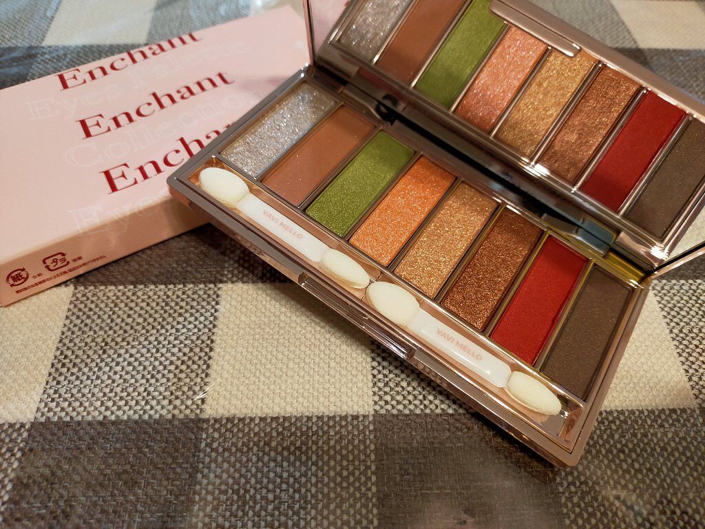 エンチャントアイズパレット/VAVI MELLO/アイシャドウパレットを使ったクチコミ（2枚目）
