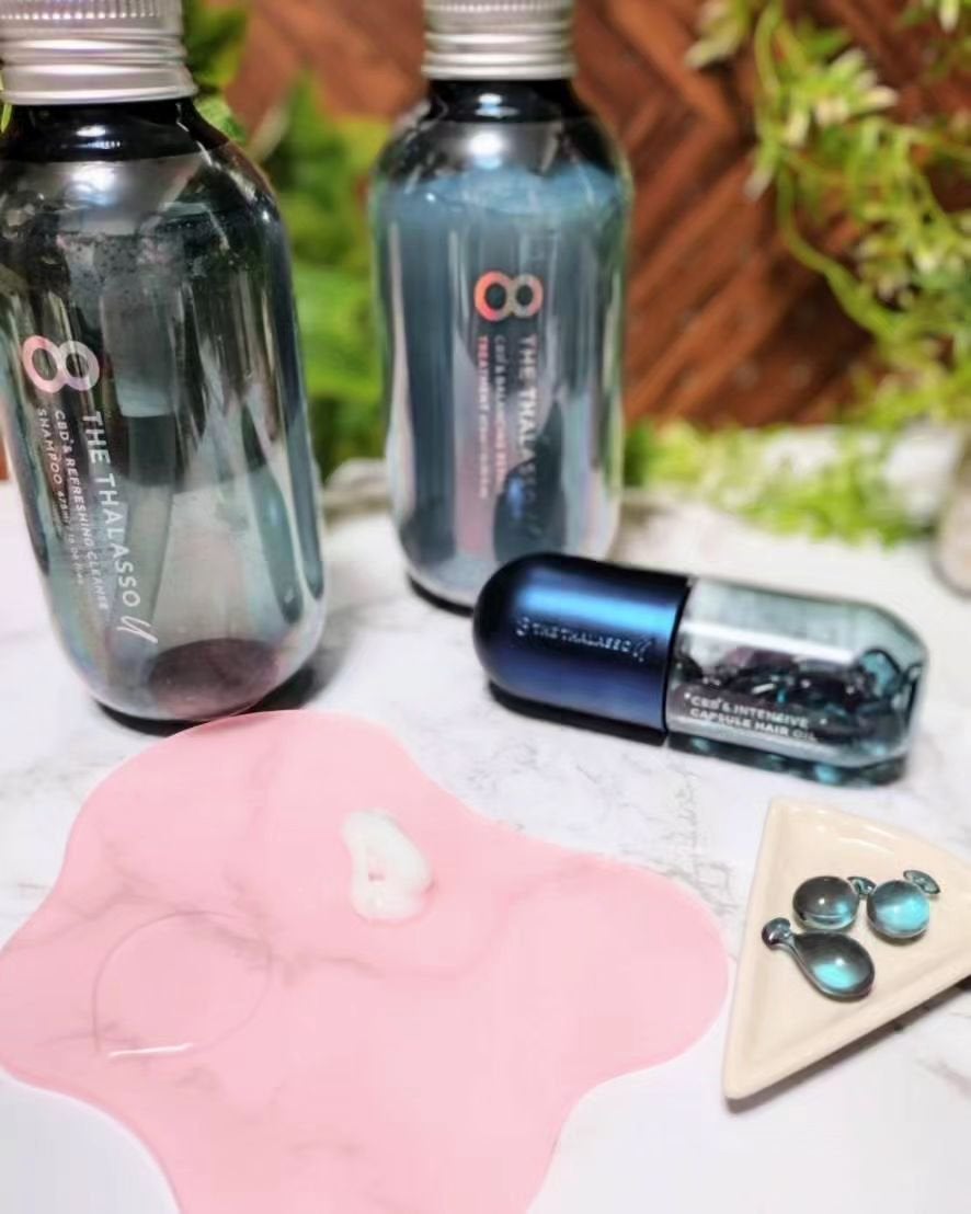 エイトザタラソ ユー CBD&リフレッシング クレンズ 美容液シャンプー/CBD&バランシング ダメージリペア 美容液ヘアトリートメント/エイトザタラソ/市販シャンプーを使ったクチコミ(2枚目)