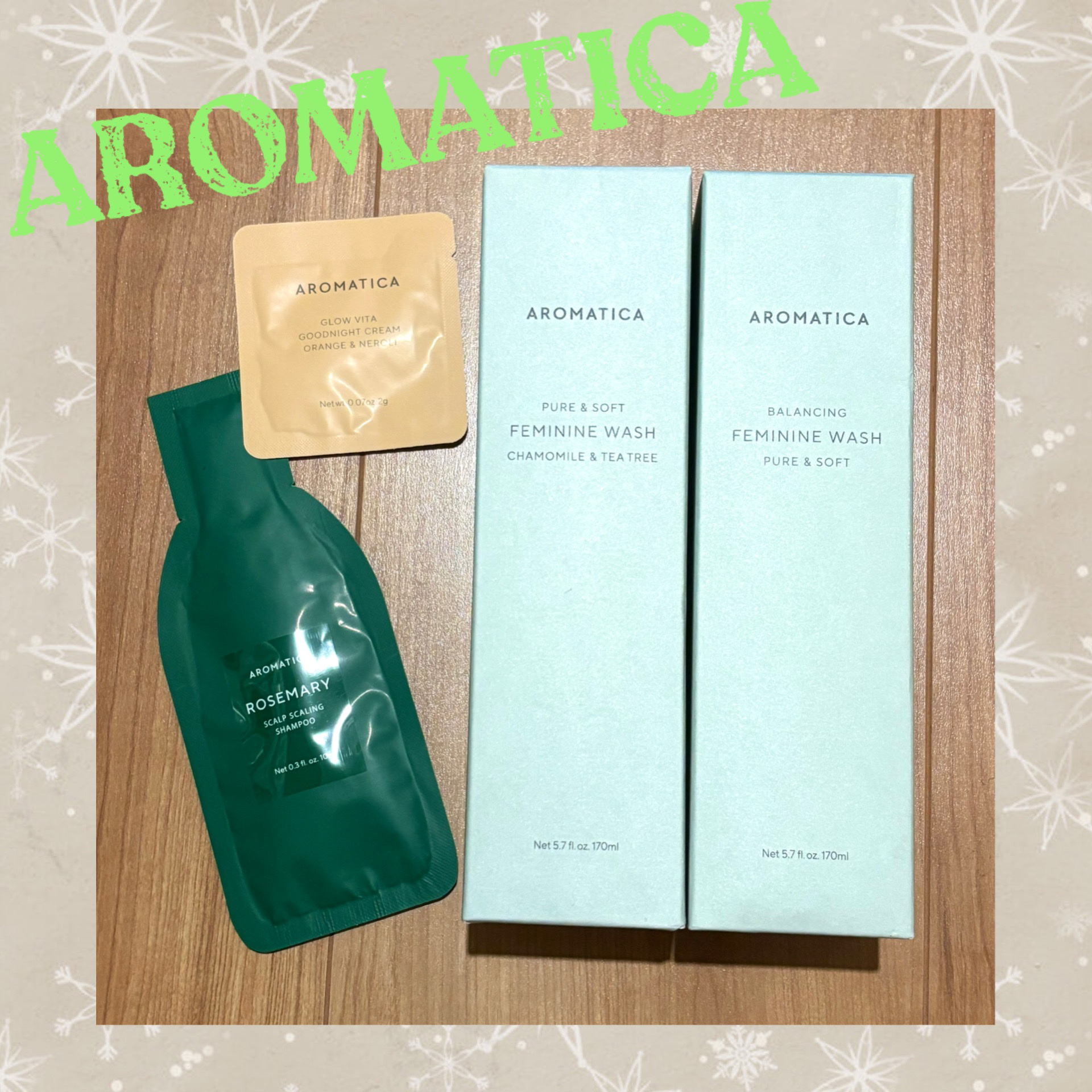 ピュア＆ソフトフェミニンウォッシュ /AROMATICA/デリケートゾーンケアを使ったクチコミ（1枚目）