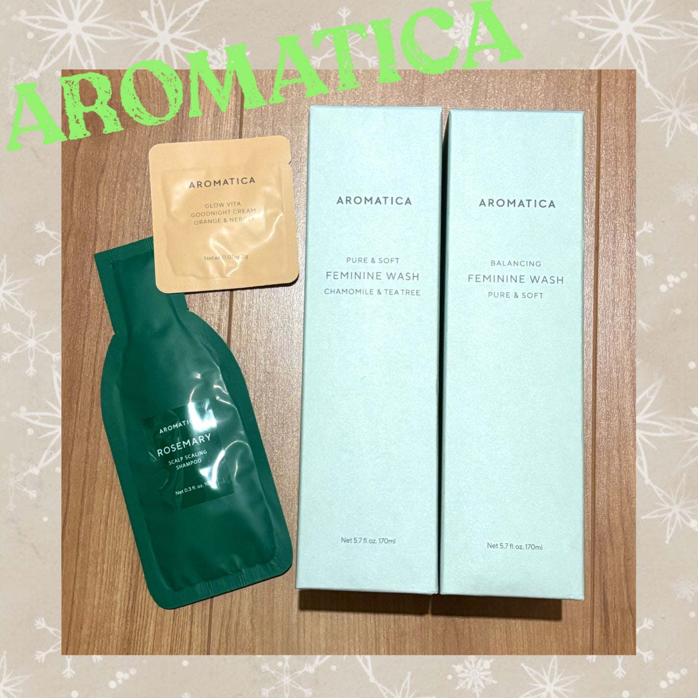 ピュア&ソフトフェミニンウォッシュ /AROMATICA/デリケートゾーンケアを使ったクチコミ(1枚目)