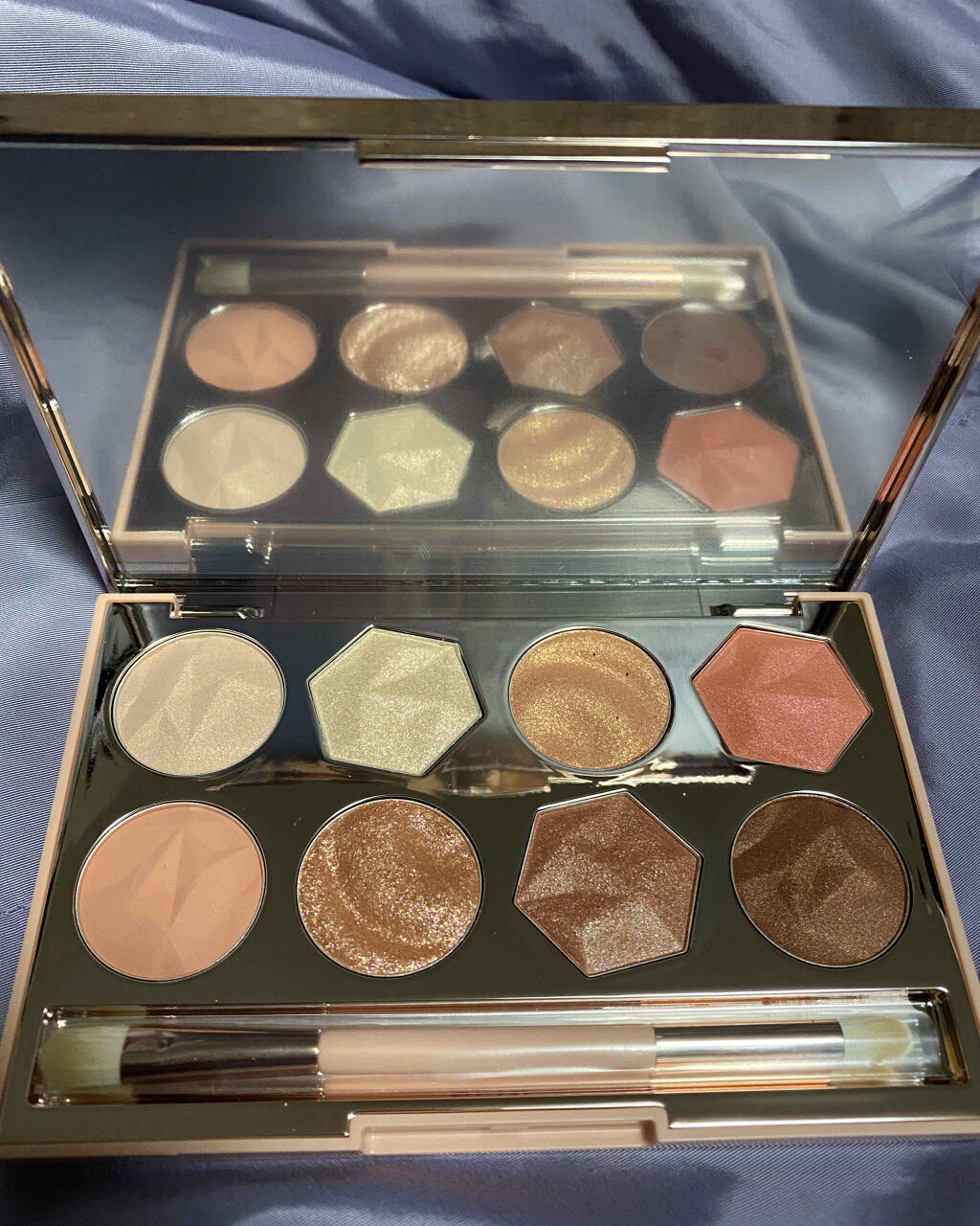 プリズム エアー アイ パレット/CLIO/アイシャドウパレットを使ったクチコミ（2枚目）