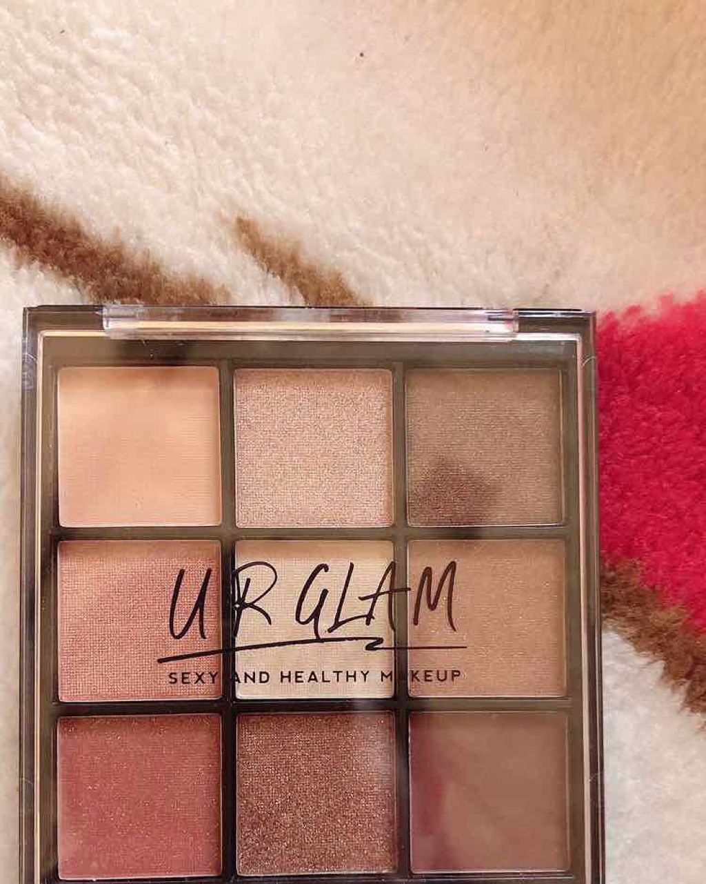 UR GLAM BLOOMING EYE COLOR PALETTE/U R GLAM/アイシャドウパレットを使ったクチコミ(1枚目)