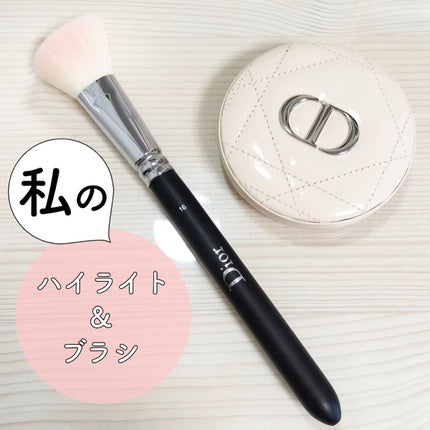 ディオール バックステージ チーク ブラシ/Dior/メイクブラシを使ったクチコミ(1枚目)
