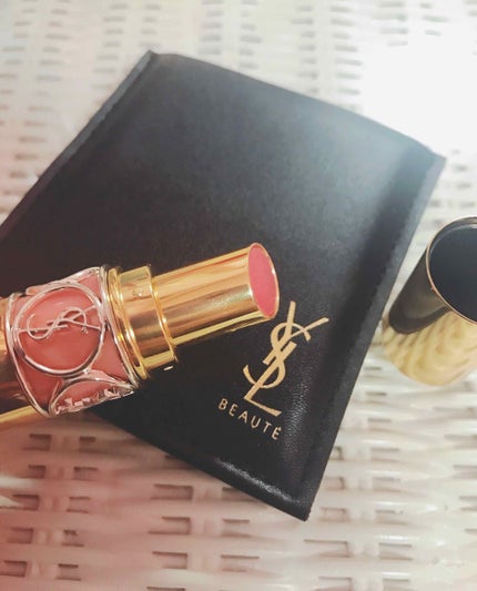 ルージュ ヴォリュプテ シャイン/YVES SAINT LAURENT BEAUTE/口紅を使ったクチコミ(1枚目)