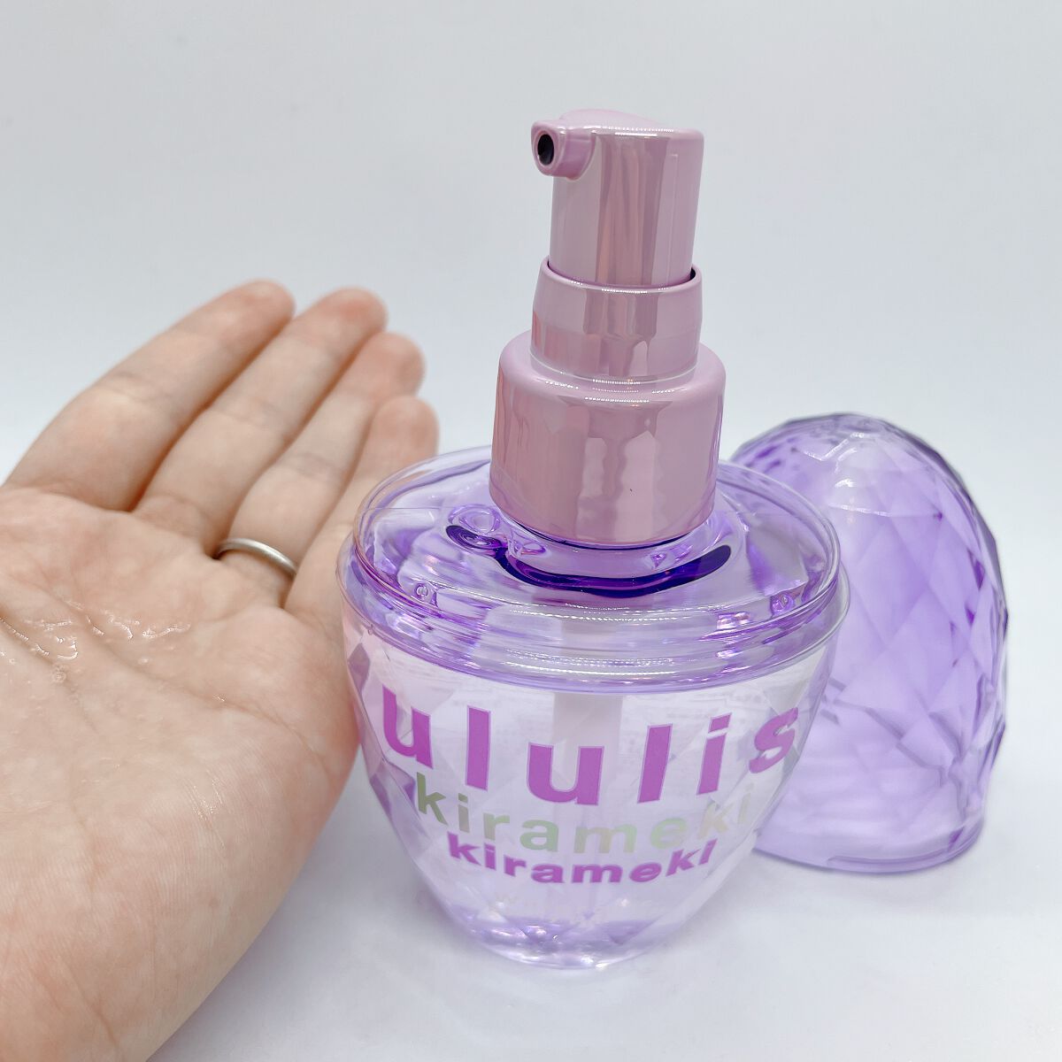 キラメキ ウォーターコンク シャイニー ヘアオイル/ululis/ヘアオイルを使ったクチコミ(2枚目)