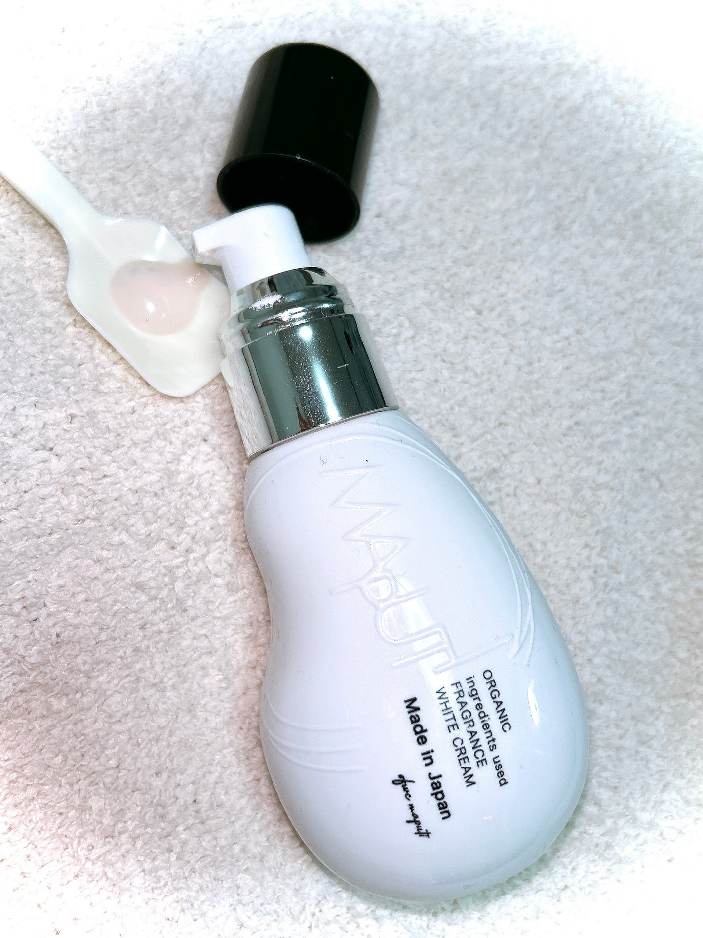 オーガニックフレグランスホワイトクリーム/MAPUTI/デリケートゾーンケアを使ったクチコミ(1枚目)