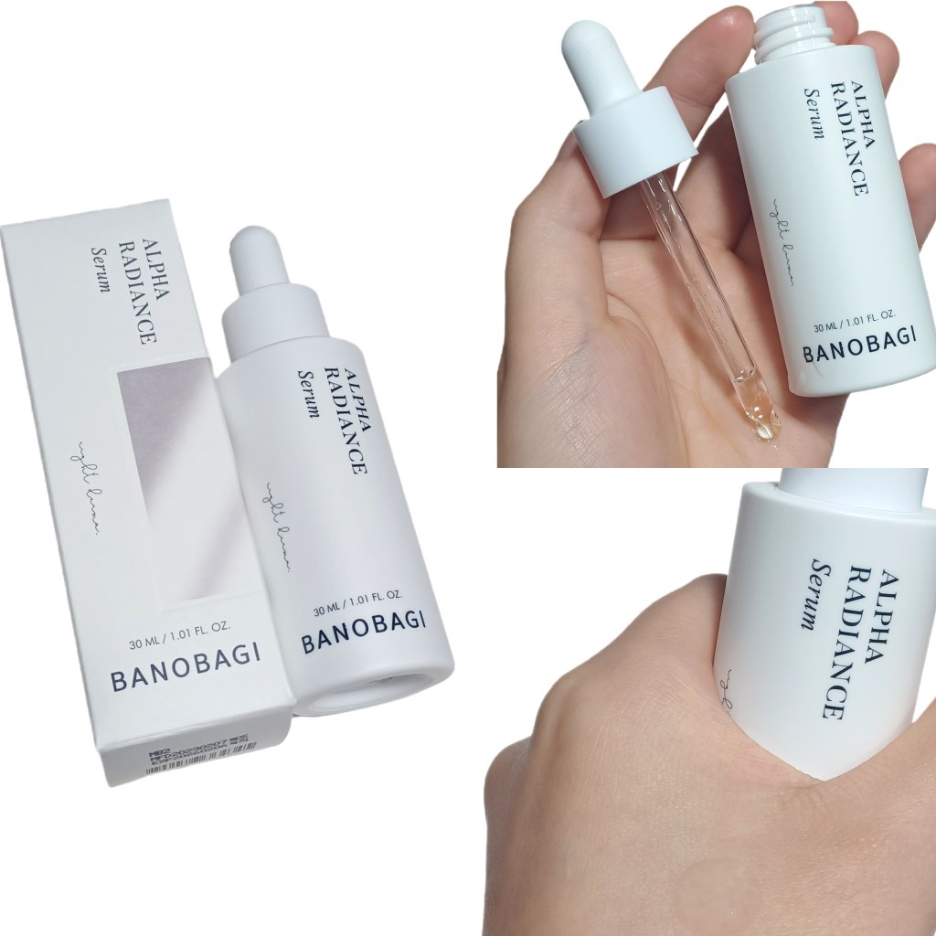 アルファラディアンスグローセラム/BANOBAGI/美容液を使ったクチコミ（2枚目）