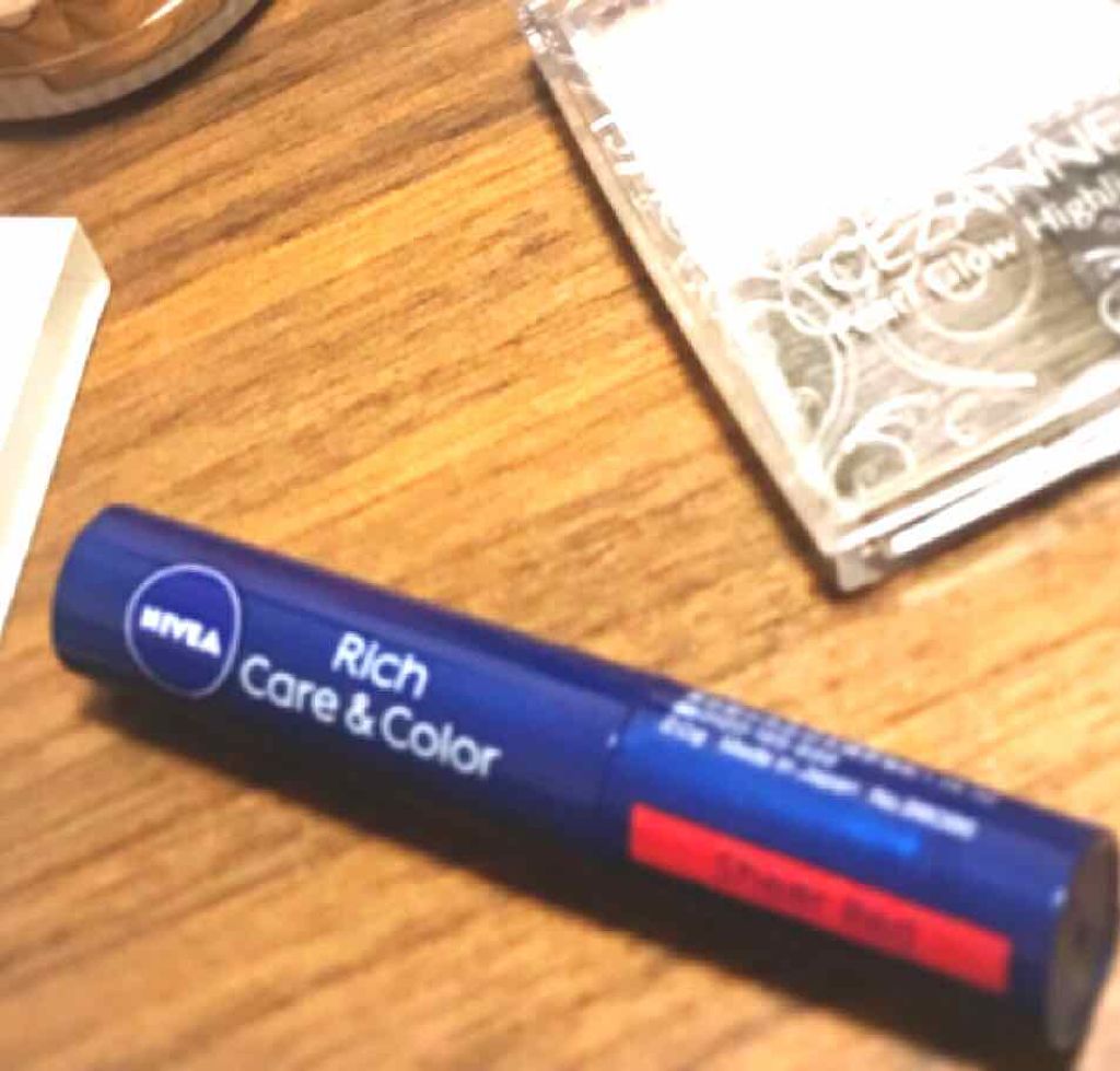 ニベア リッチケア&カラーリップ/ニベア/リップクリームを使ったクチコミ(1枚目)