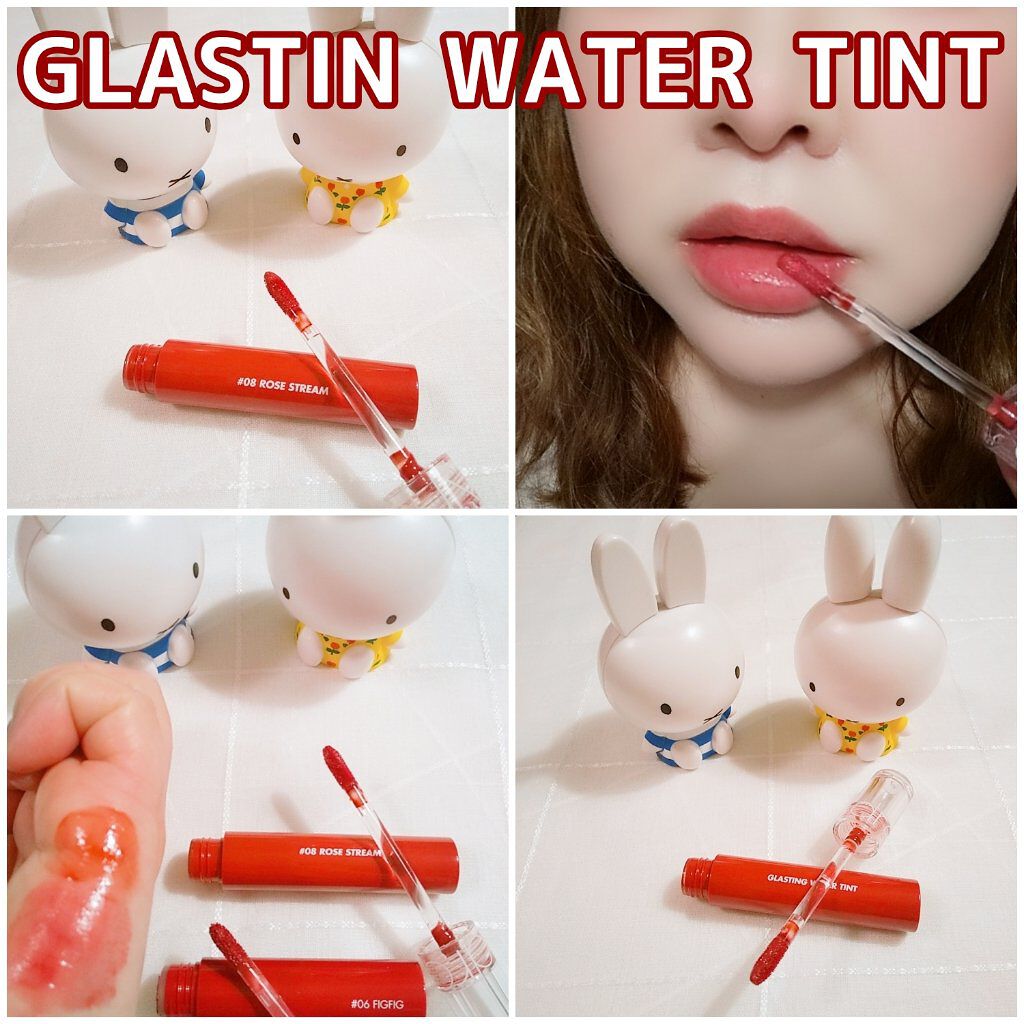 グラスティングウォーターティント/rom&nd/リップティントを使ったクチコミ（3枚目）