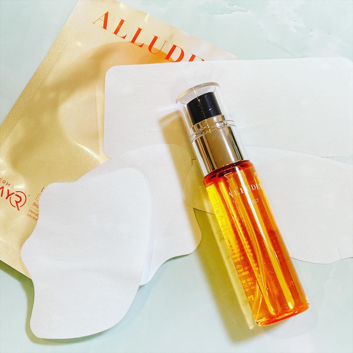 Derma Lift Mask/ALLUDEM/スキンケアキットを使ったクチコミ（3枚目）