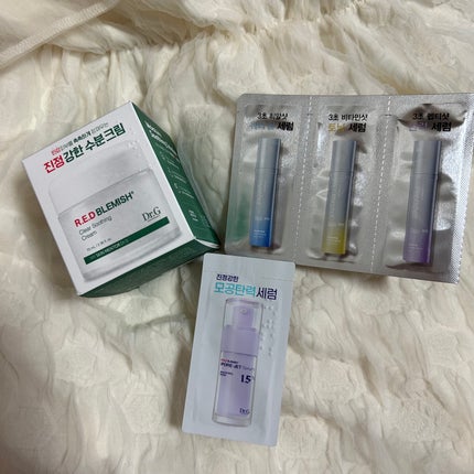 レッドブレミッシュ クリアスージングクリーム/Dr.G/フェイスクリームを使ったクチコミ(1枚目)