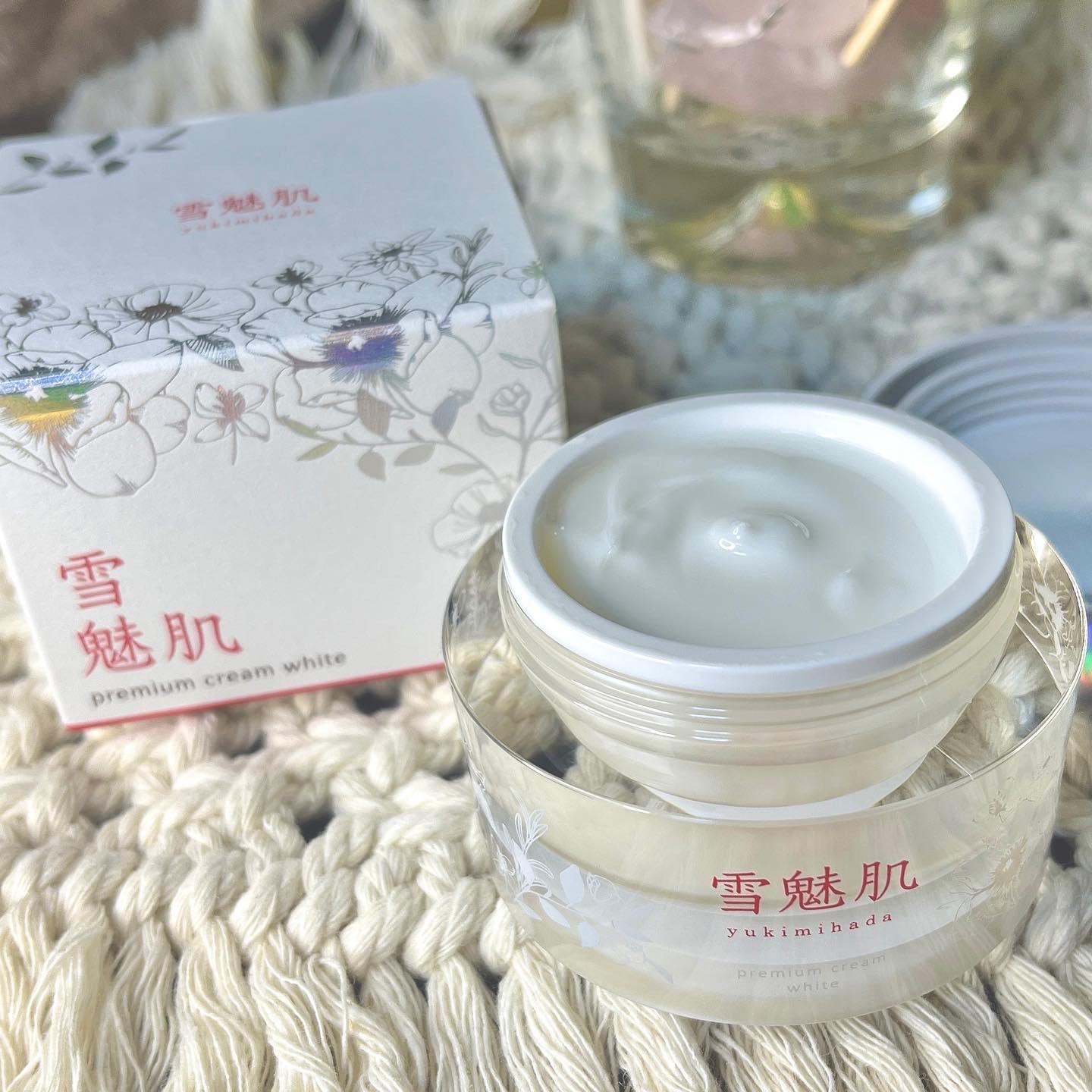 雪魅肌/ナチュラルガーデン/フェイスクリームを使ったクチコミ（1枚目）