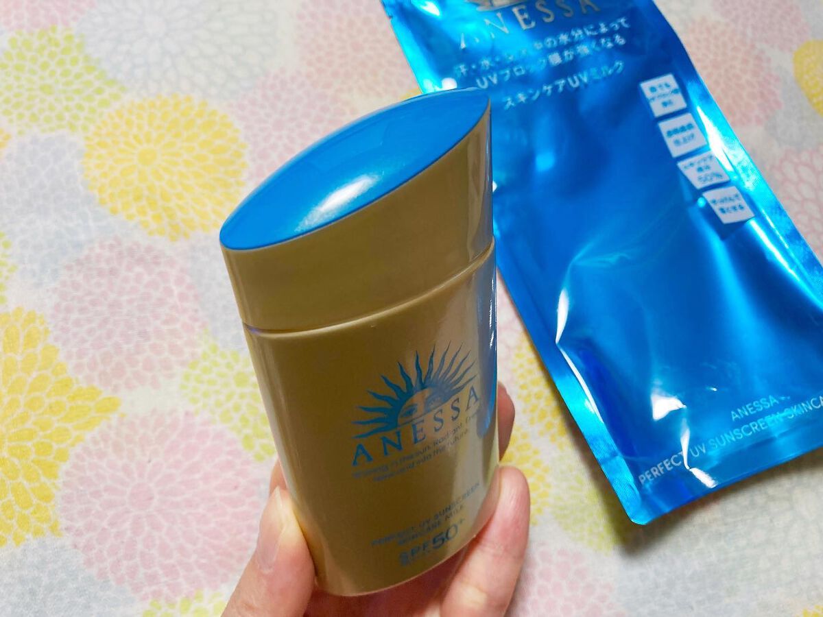 パーフェクトUV スキンケアミルク N/アネッサ/日焼け止め・UVケアを使ったクチコミ(5枚目)