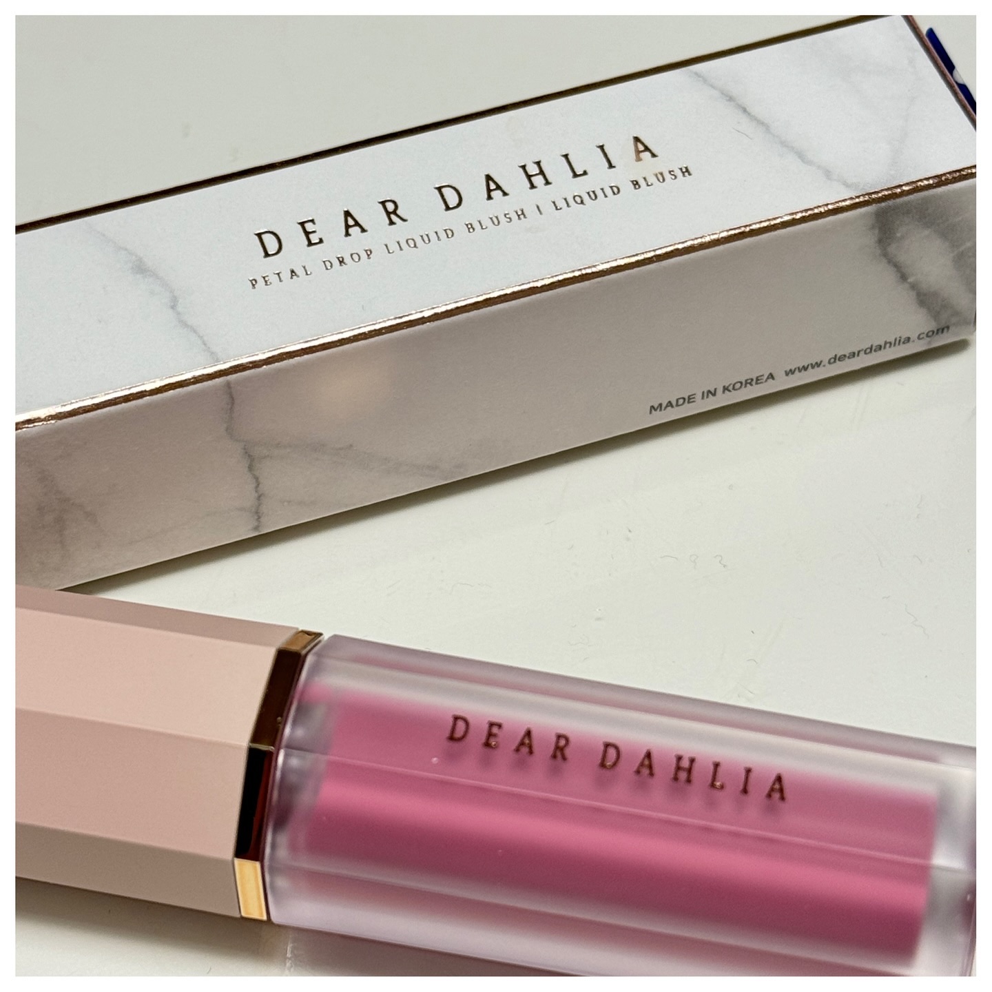 ペタルドロップリキッドブラッシャー/DEAR DAHLIA/リキッドチークを使ったクチコミ（1枚目）