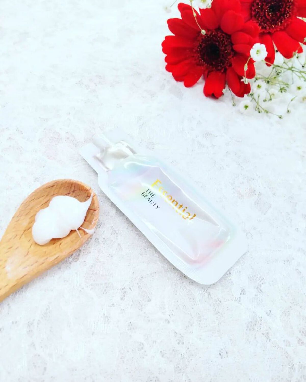 ザビューティ うるツヤチャージヘアパック/エッセンシャル/ヘアマスク・ヘアパックを使ったクチコミ（3枚目）