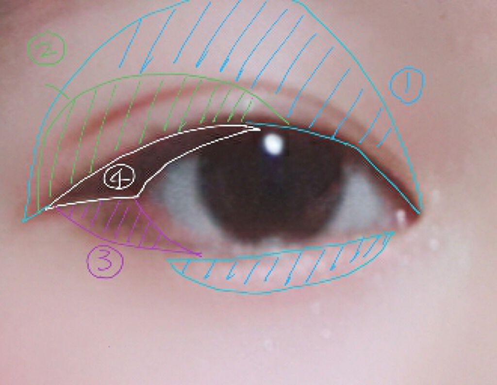 パーフェクトマルチアイズ/キャンメイク/アイシャドウパレットを使ったクチコミ（3枚目）