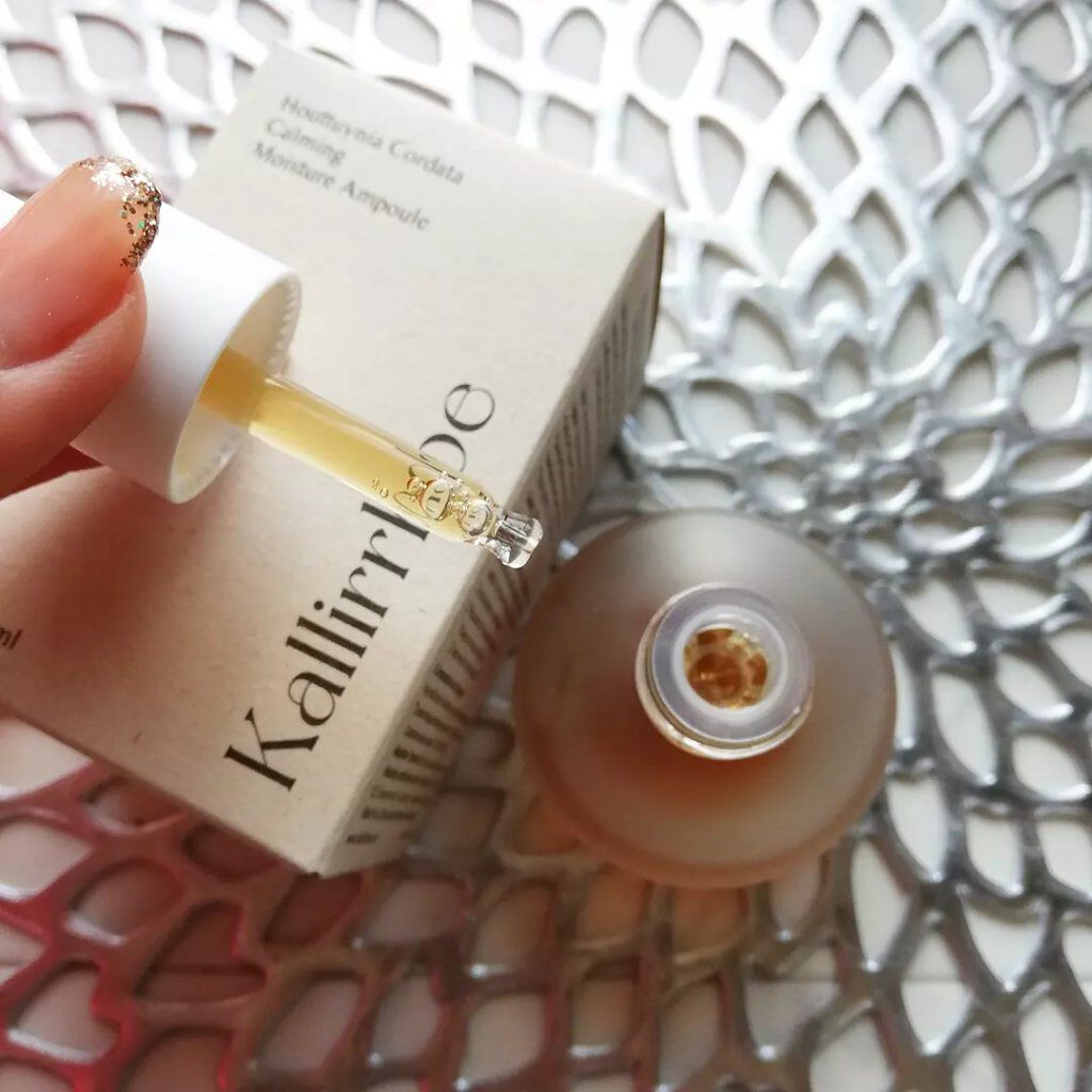 ドクダミ カーミング モイスチャー アンプル/kallirrhoe/美容液を使ったクチコミ（2枚目）