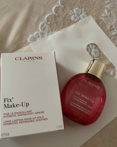 フィックス メイクアップ/CLARINS/ミスト状化粧水を使ったクチコミ（1枚目）